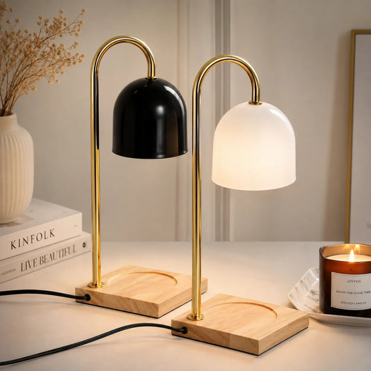 Modern Dimmable Candle Warmer Lamp | Scandinavian Home Décor
